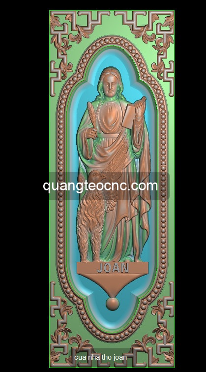 cửa nhà thờ joan