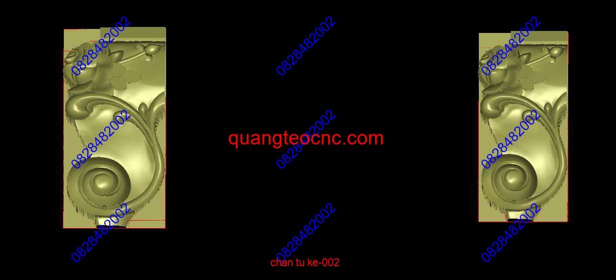 chân tủ kệ-002
