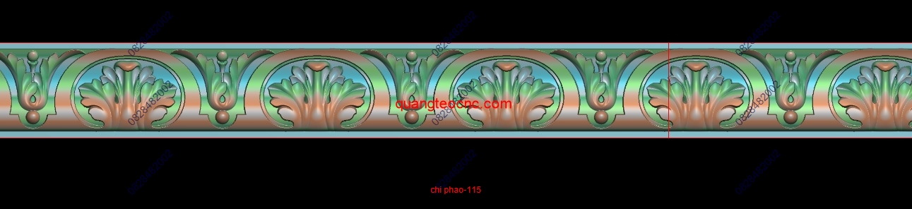 chỉ phào-115